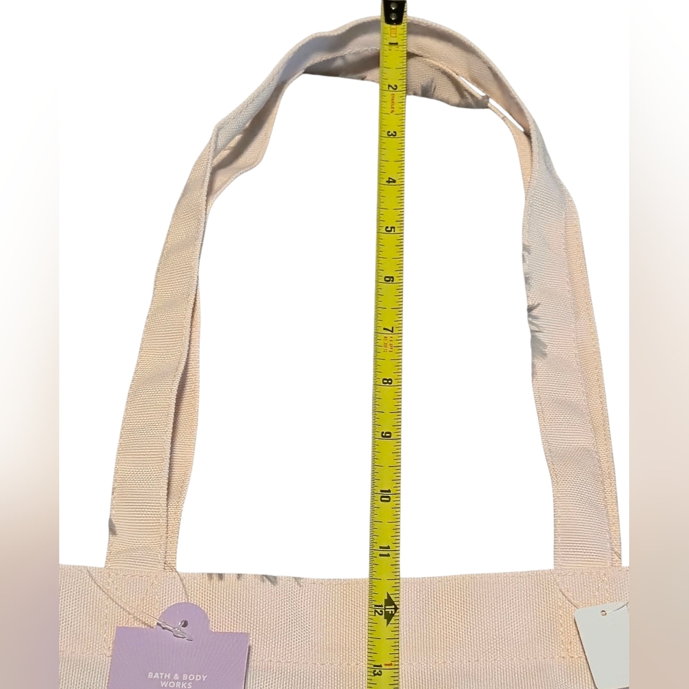 😁Bath & Body Works Butterfly Light Pink Tote Bag - Picture 6 of 7